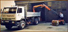 LKW mit Greifer