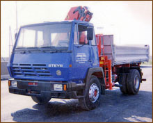 LKW für Baustellenbelieferung